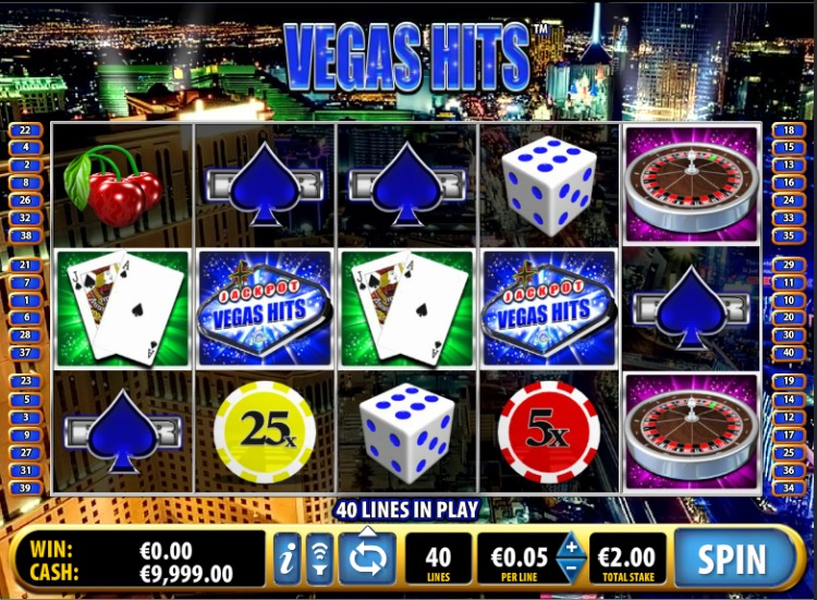 Онлайн слоты «Vegas Hits» в казино Адмирал Х